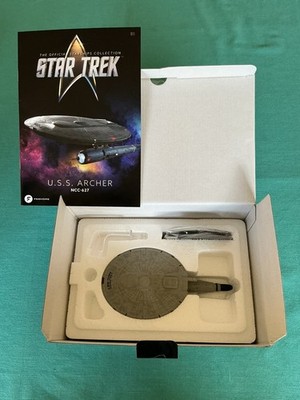 Star Trek Strange New Worlds U.S.S Archer NCC-627 + magazine! Eaglemoss