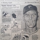 Pittsburgh Pirates 1956 Vernon Law by Amadee Pitched 18 Inning Game Forbes Field — photo 3