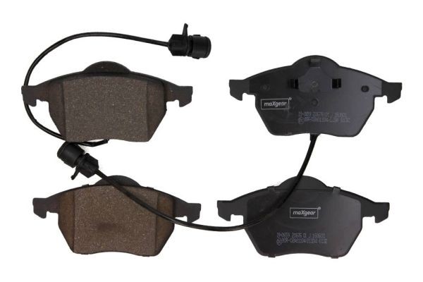Plaquettes de frein MAXGEAR anti-bruit et sans poussière pour étrier de frein Audi