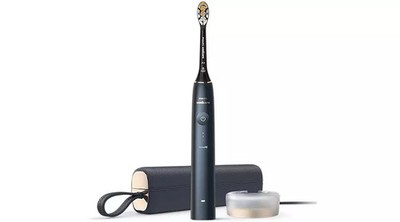 Philips Sonicare DiamondClean Prestige Elektrische Zahnbürste mit SenseIQ - Blau