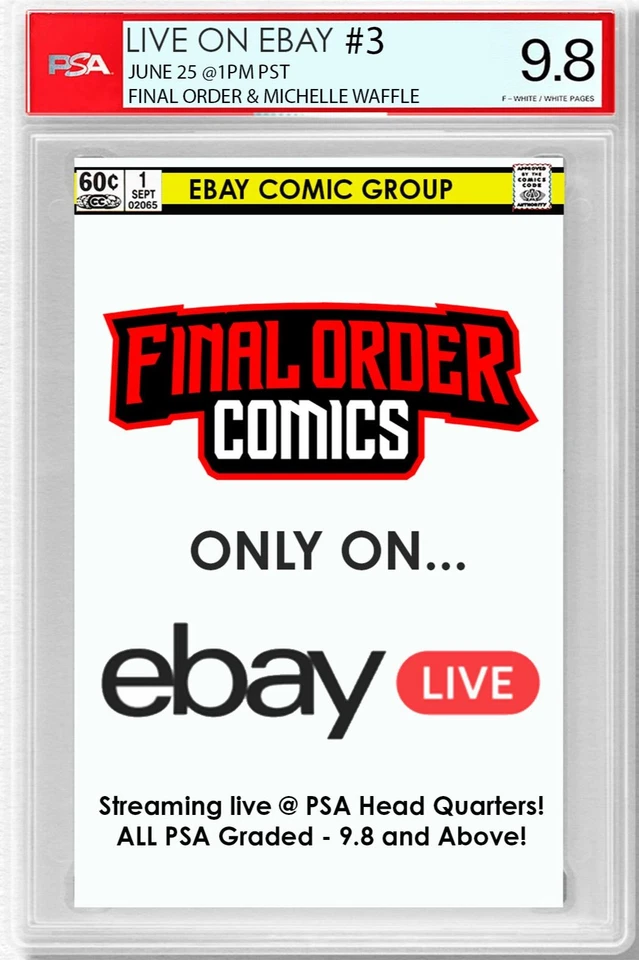 Live from PSA Head Quarters! - Come join Final Order and Michelle Waffle!