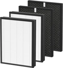 AP-B102 True HEPA Replacement Filter Set Compatible with Alexapure Breeze AP-B10