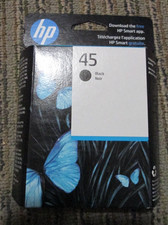 NEW GENUINE HP 45 51645A Black Inkjet Cartridge 7/2027 