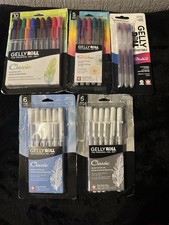 Lot of 30 SAKURA Gelly Roll Gel Pens. Classic, Gold Shadow,  Stardust 