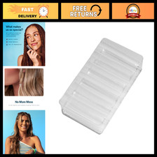 Non-Slip Clear Elastic Hair Ties - 320 Count for Fine, Thick Curly Hair