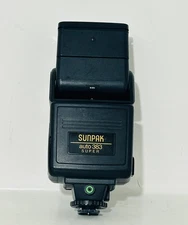 Sunpak Auto 383 Super Flash TESTED EUC Photography