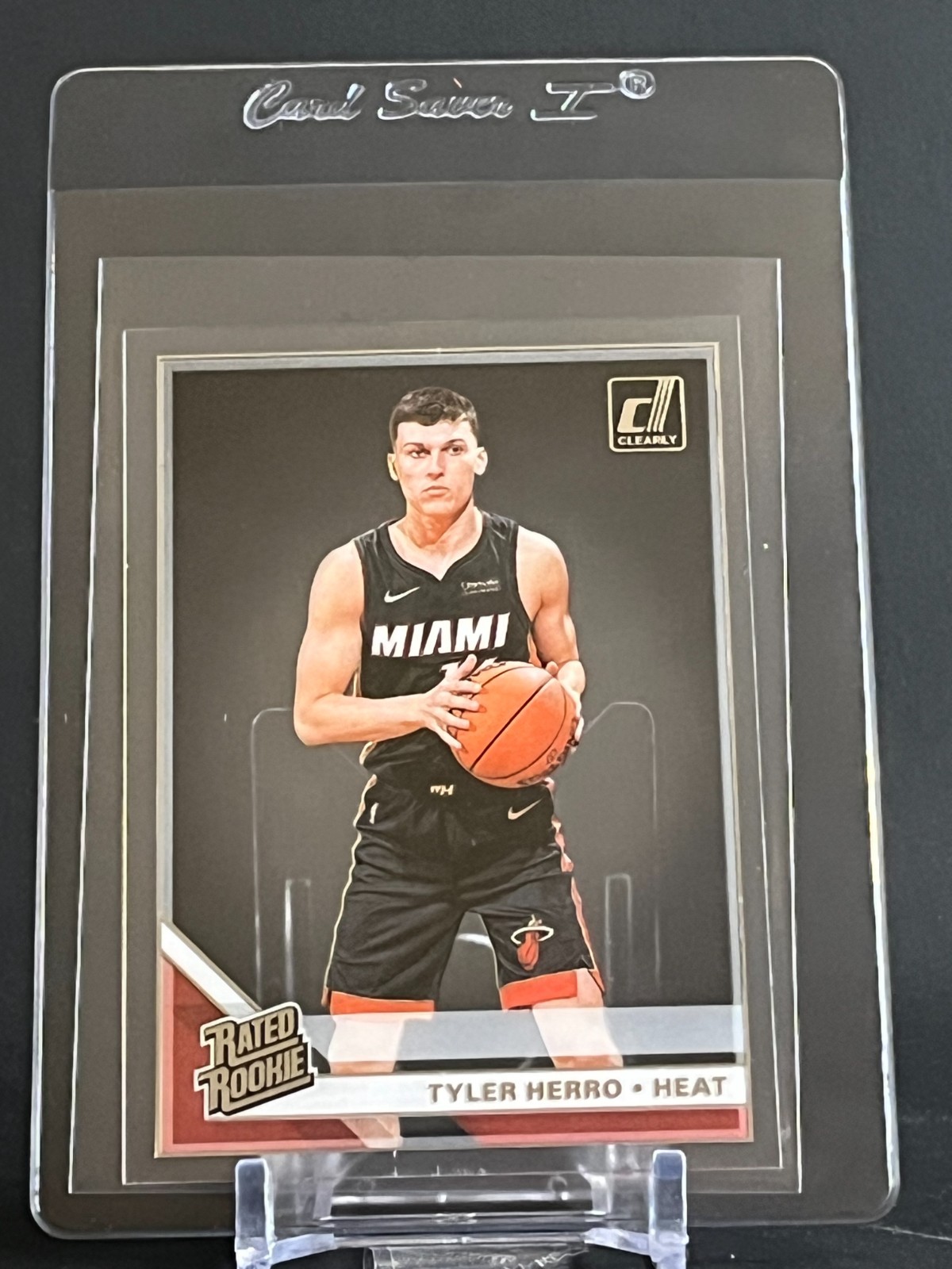 2019-20 Panini Clearly Donruss - Rated Rookie Tyler Herro #63 (RC)