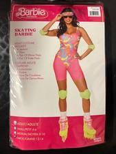 Adult Skating Barbie Costume Size Large NEW