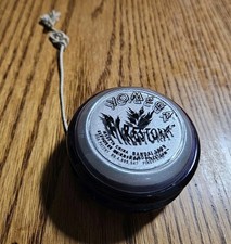 Yo-Yo Yomega Transaxle Firestorm BANDAI 1999 Silver/Purple Extreme Trick Book