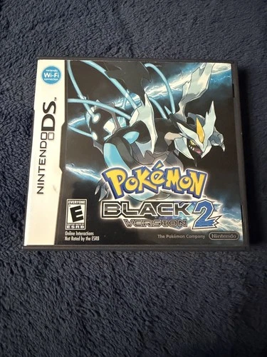 Pokemon Black Version 2 Authentic Nintendo DS, Case and Cartridge Only, Tested
