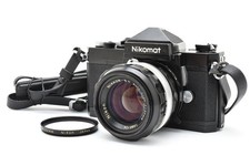    Late Model  MINT  Nikon Nikomat FTN Black SLR Film Camera S.C Auto 50mm f/1.4 JP