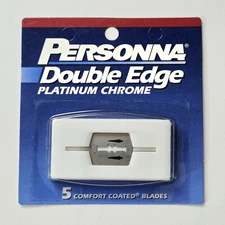 Personna Double Edge Platinum Chrome 5 Blades 2004