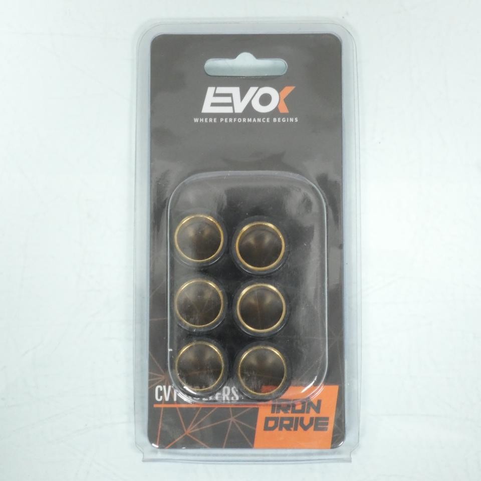 Galet rouleau de variateur EVOK haute résistance 21x17 pour Piaggio Hexagon 180
