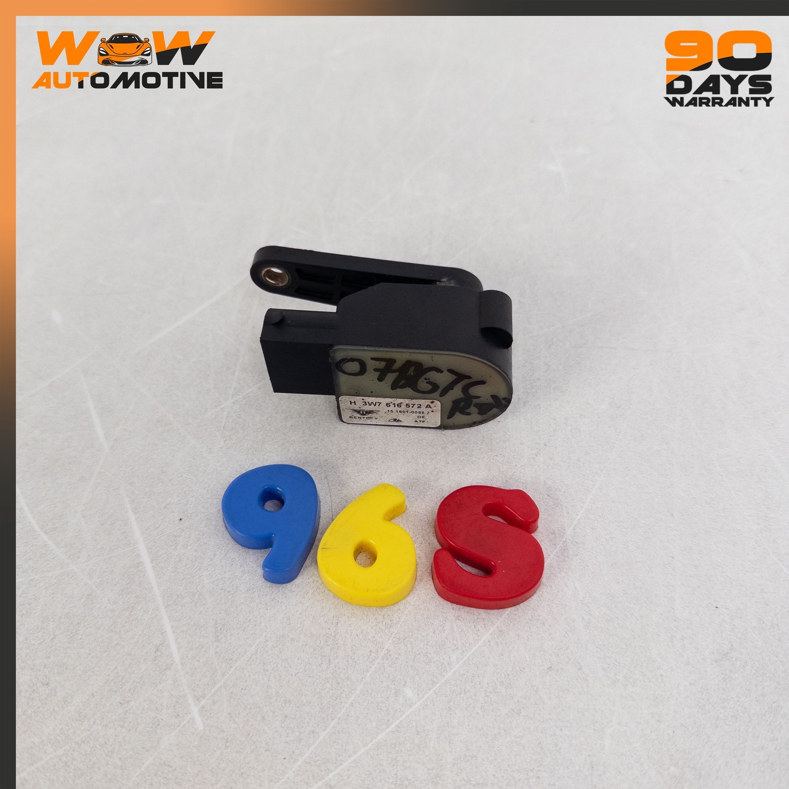 07-13 BENTLEY CONTINENTAL GTC REAR RIGHT SUSPENSION LEVEL HIGHT SENSOR OEM