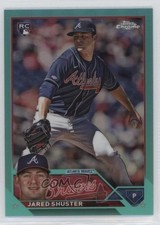 2023 Topps Chrome Update Aqua Refractor 136/199 Jared Shuster #USC18 0xa
