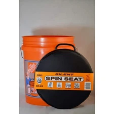 BIG BEAR 5 Gal. Bucket Spin Seat Black