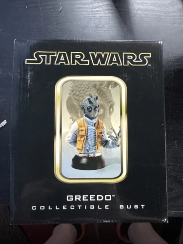 Gentle Giant 2003 Star Wars ANH New Hope GREEDO Bounty Hunter Bust LE 2063/5000