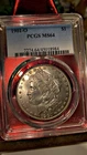 1901 O Morgan Silver Dollar graded PCGS MS 64