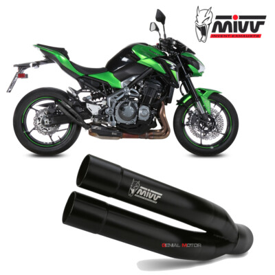 Mivv Exhaust Muffler Double Gun Black Inox black kat KAWASAKI Z