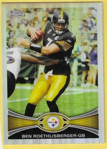 2012 Topps Chrome Ben Roethlisberger Steelers Refractor