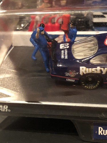 NOS Nascar Winner's Circle PIT ROW SERIES RUSTY WALLACE Kenner 1998 SELLADO ~ - Imagen 3 de 8