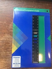 Polaroid, Professional Photographer's Guide with Pull-Out "Thermometer"