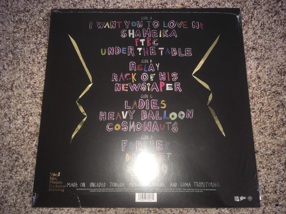 FIONA APPLE Fetch the Bolt Cutters 2LP Aubergine Purple Vinyl VMP DAMAGED CORNER Foto 2 de 3