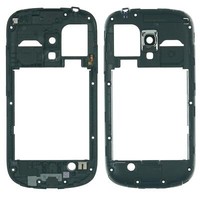 Samsung Galaxy S3 Mini Gt-I8190 MittelgehäUse Cover Rahmen Schwarz