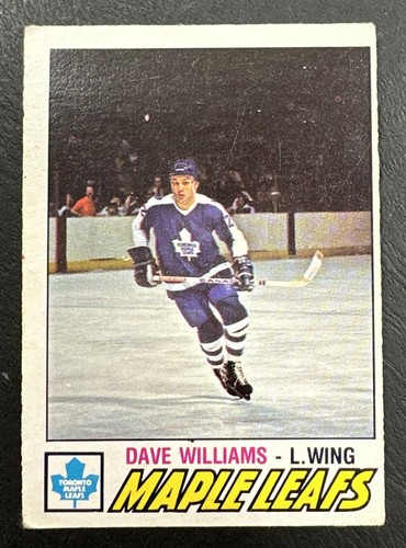 Dave Williams #383 card