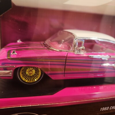 jada toys 1960Impala Lowrider 未開封 1960 Chevrolet Impala By Jada Pink Slips Diecast Unboxing