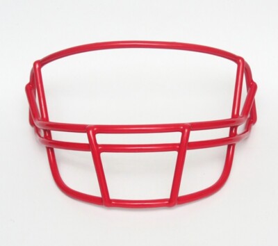 New Tom Brady Style Schutt OPO XL Football Helmet Facemask - Scarlet Red Extra L