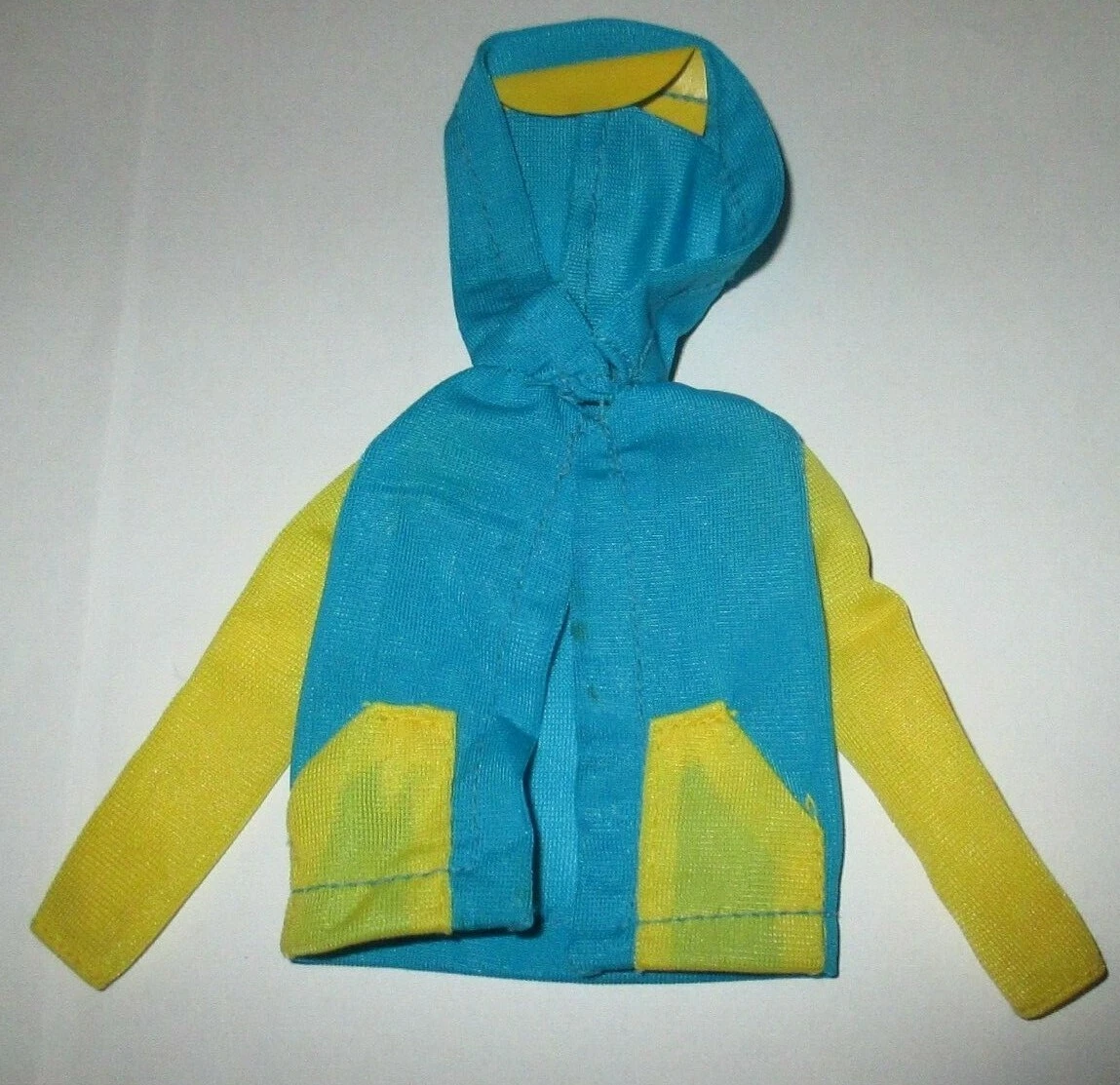 BARBIE VINTAGE BLUE YELLOW HOODIE 7424 eBay