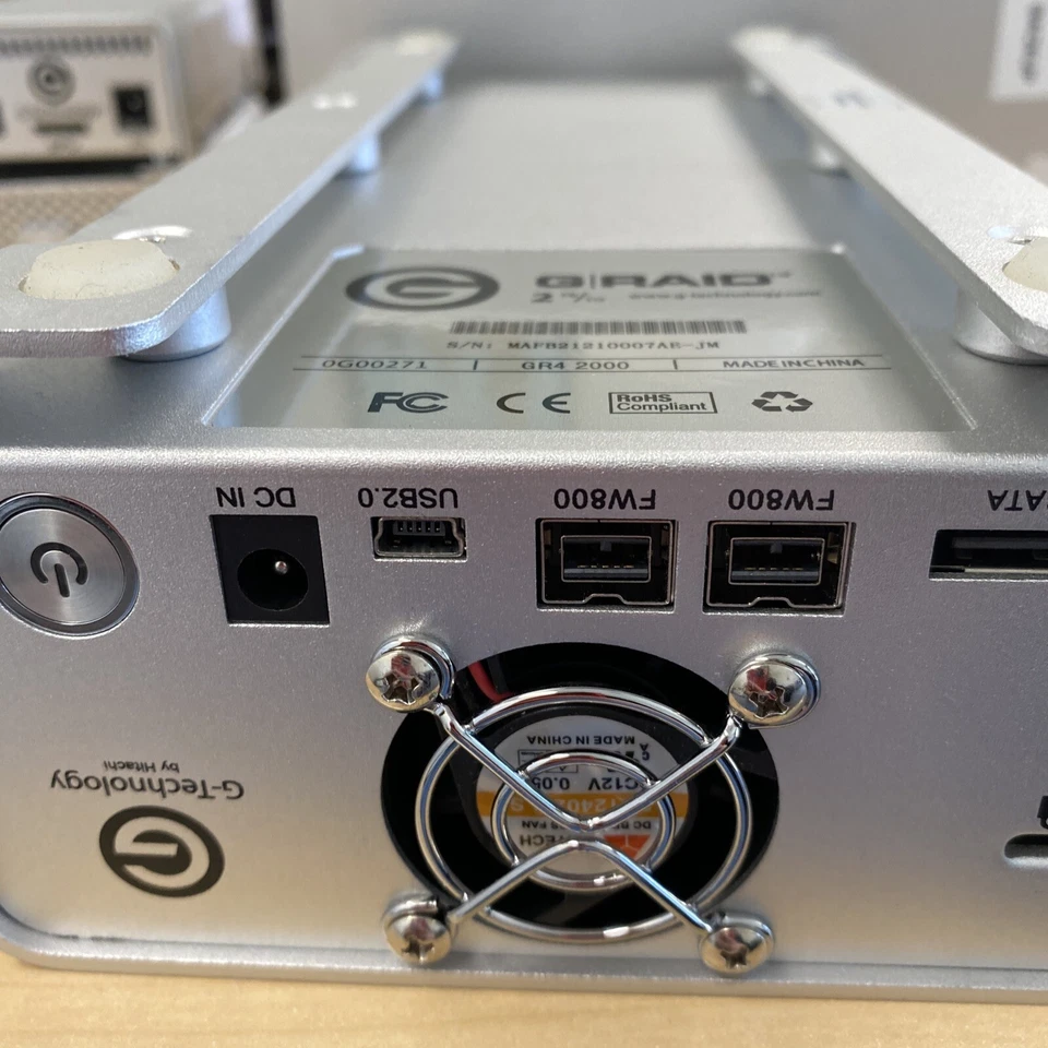 G-Technology 2TB G-Raid Storage USB 2.0 P/N 0G00271 External Drive - Image 2 of 3