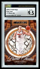 2020-21 Panini Hoops Prime Twine #10 NIKOLA JOKIC  Denver Nuggets CSG 9.5 MINT+