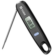 Digital Meat Thermometer Folding Magnetic Battery Powered Food Catering Kitchen 