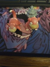 Pokémon 1999 Vintage C.G.T.S.J TOMY Figures: Slowpoke and Slowbro
