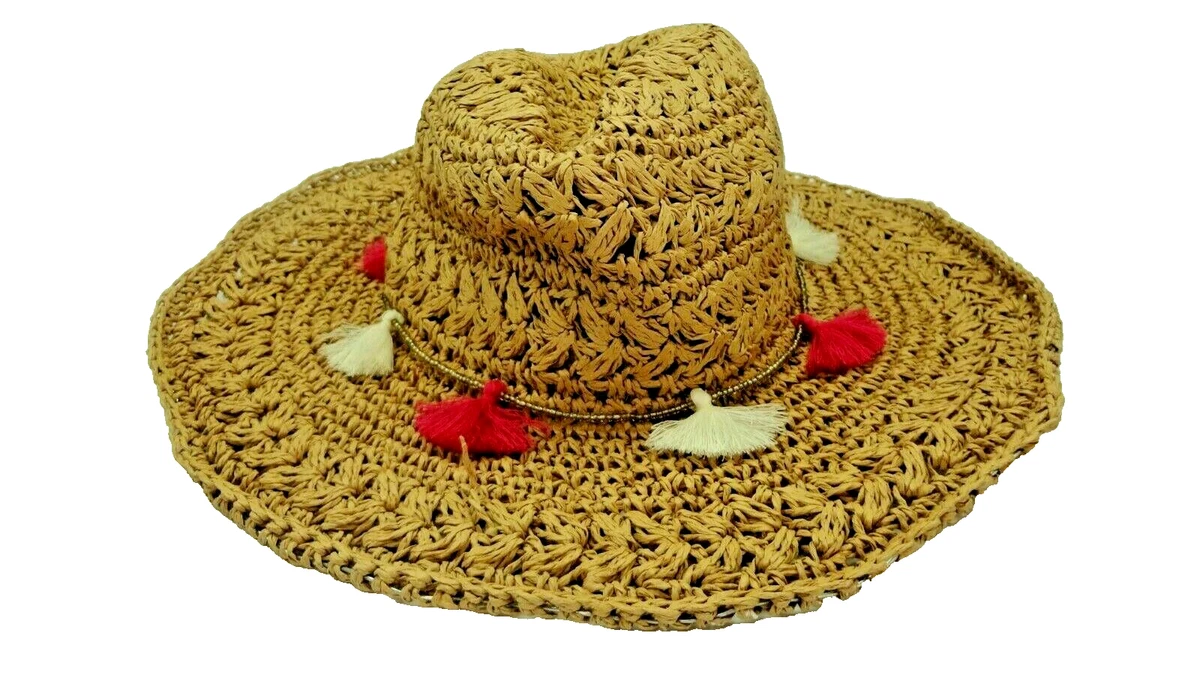 Cowboy Hat Pink Straw for Women for sale | eBay display picture 1