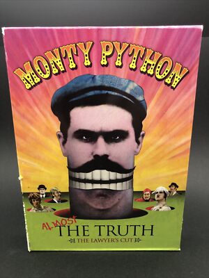 Monty Python Almost The Truth The Lawyers Cut 3 DVD Set w/ Slipcover John Cleese