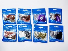 8 NEW ThunderHawk Lures Grunt 3/8 oz Hybrid Finesse Jigs, Fishing, 3d molded Eye