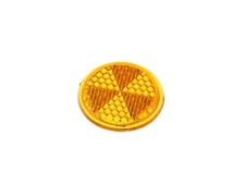 ALTALINE Bicycle Mirror Reflector 27mm Amber.