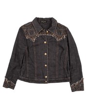 Ladies Escada Classic Denim Short Jacket Size M