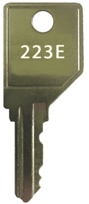 HON 223E File Cabinet Replacement Keys - 2 Key Set For Office Furniture