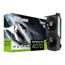 Zotac Nvidia Geforce Rtx 4070 Twin Edge Oc 12gb Gddr6x Ray-tracing Graphics Card