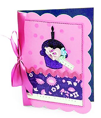 Sizzix Movers Pro A6 Scallop Card & Cupcake insert #656431 Retail $69.99 WOW!!!