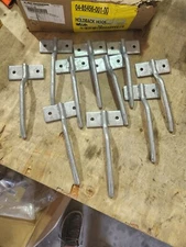 Qty 10* Fleet Engineers 022-00081 Fruehauf Style  Door Hold Back Hook, 2 Hole