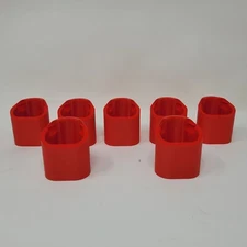 7 Pack Battery Holders For Milwaukee M12 Red Wall Mount Storage Organizer