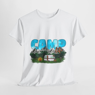 Camp Life T-Shirt Unisex Heavy Cotton Tee
