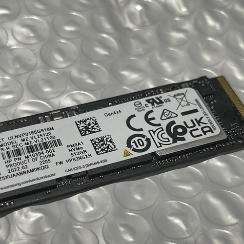 Samsung 512Gb M.2 NVMe Gen4 x 4 SSD MZ-VL25120see pics great condition SSD - Afbeelding 3 van 3