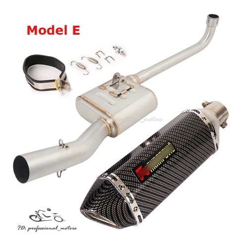 Sistema completo para silenciador negro cabezal de escape Aprilia GPR250R GPR250S 2021-2022 - Imagen 9 de 12