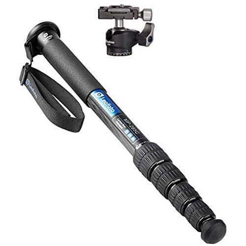 Leofoto MP-285C Monopod + LH-25 Mini Low Profile Ball Head Kit - Image 2 of 4